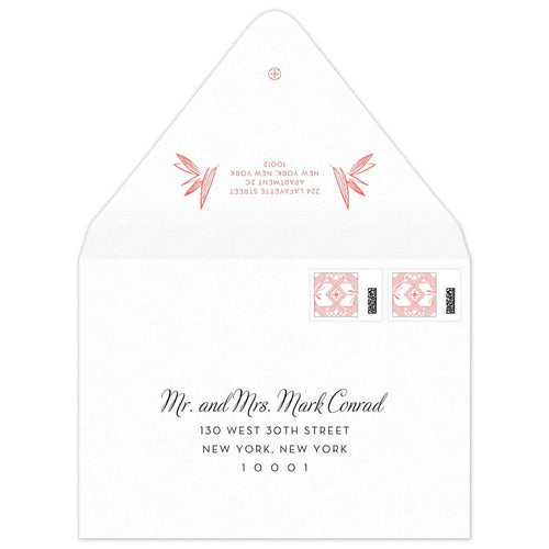 Kirana Palm Invitation Envelope