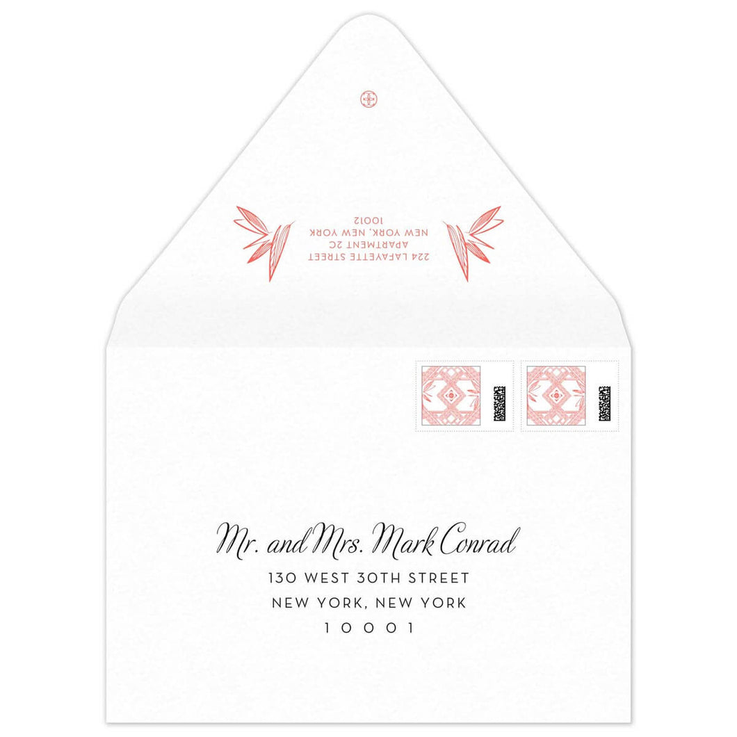 Kirana Palm Invitation Envelope