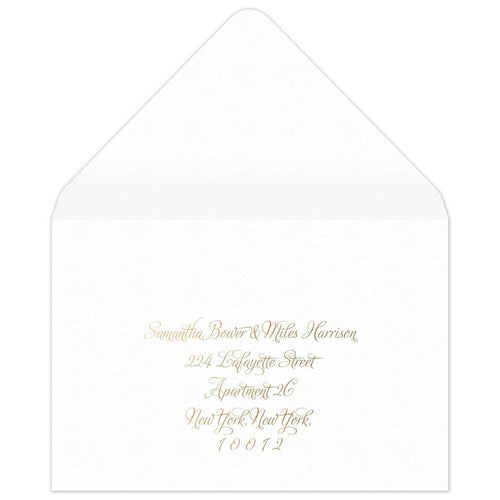 Reply Card Envelope