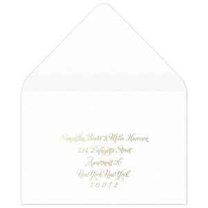 Reply Card Envelope