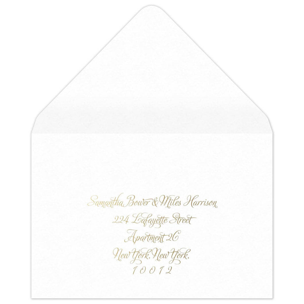 Reply Card Envelope