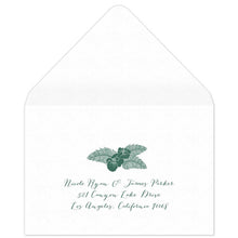 Load image into Gallery viewer, Orchid Palms Blooms Reply Card Envelope