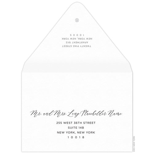 Chloe Invitation Envelope