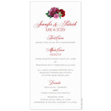 Load image into Gallery viewer, Nicole Bouquet Menu