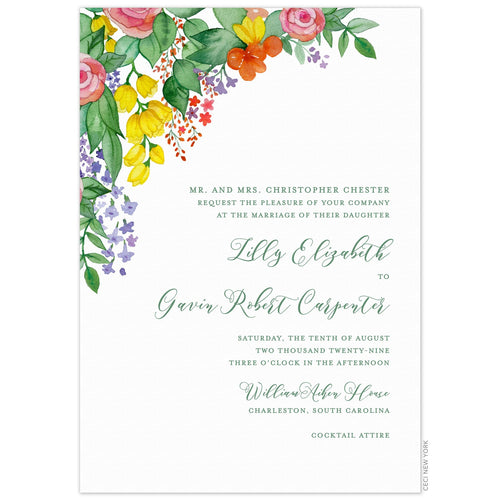 Layla Cascade Invitation