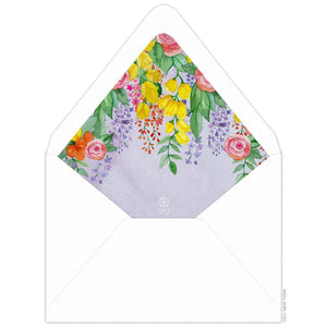 Layla Invitation Envelope Liner