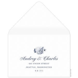 Bouquet Reply Card Envelope