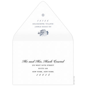 Bouquet Save the Date Envelope