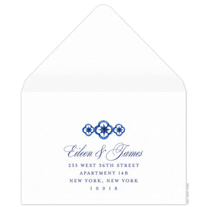 Indigo Reply Card Envelope