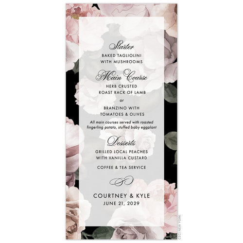 Peony Maha Frame Menu