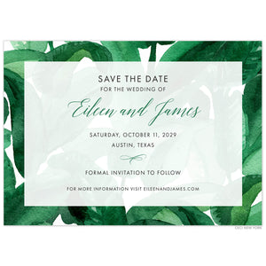 Royal Palms Border Save the Date