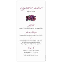 Load image into Gallery viewer, Violet Celine Bouquet Menu