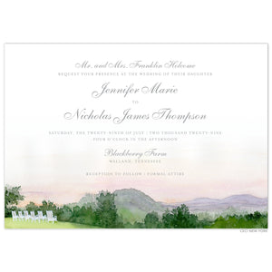 Horizontal Invitation