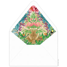 Load image into Gallery viewer, Faena Flamingo Love Invitation Envelope Liner