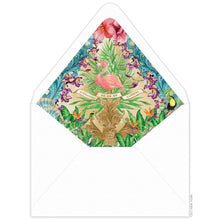 Load image into Gallery viewer, Faena Flamingo Invitation Envelope Liner