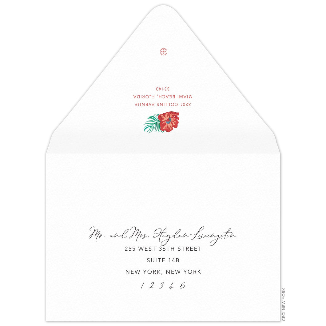 Faena Invitation Envelope