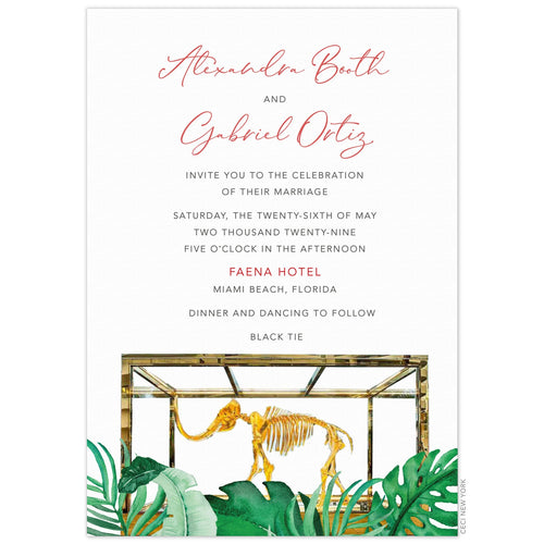 Faena Mammoth Garden Invitation