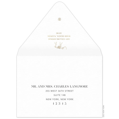 Faena Mammoth Invitation Envelope