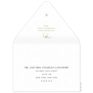 Faena Mammoth Invitation Envelope