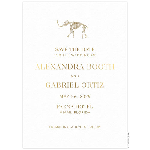 Faena Mammoth Save the Date