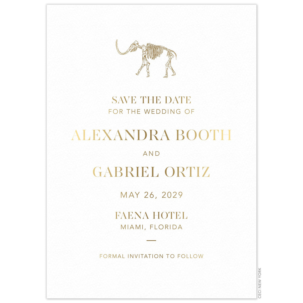 Faena Mammoth Save the Date