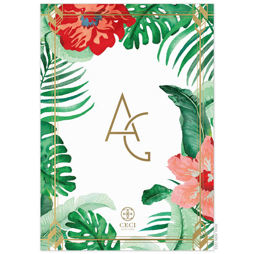 Faena Monogram Invitation Back