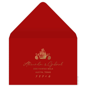 Faena Triton Reply Card Envelope