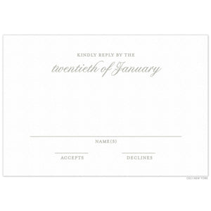 The Breakers Horizontal Reply Card