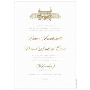 The Breakers Illustration Invitation