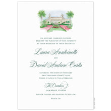Load image into Gallery viewer, The Breakers Watercolor Invitation