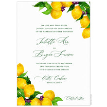 Load image into Gallery viewer, Capri Lemon Invitation