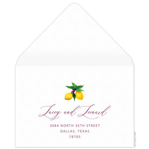 Capri Reply Card Envelope