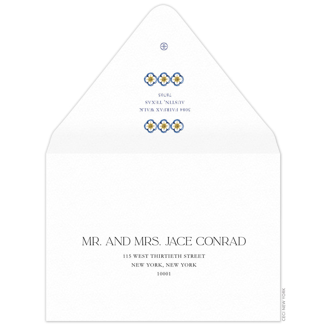 Fiorella Tile Invitation Envelope