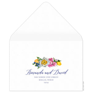 Fiorella Garden Reply Card Envelope