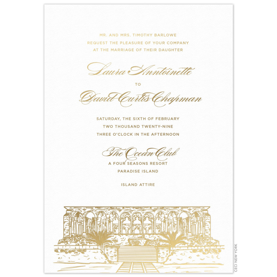 Ocean Club Invitation