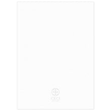 Load image into Gallery viewer, the blank white paper back of a save the date