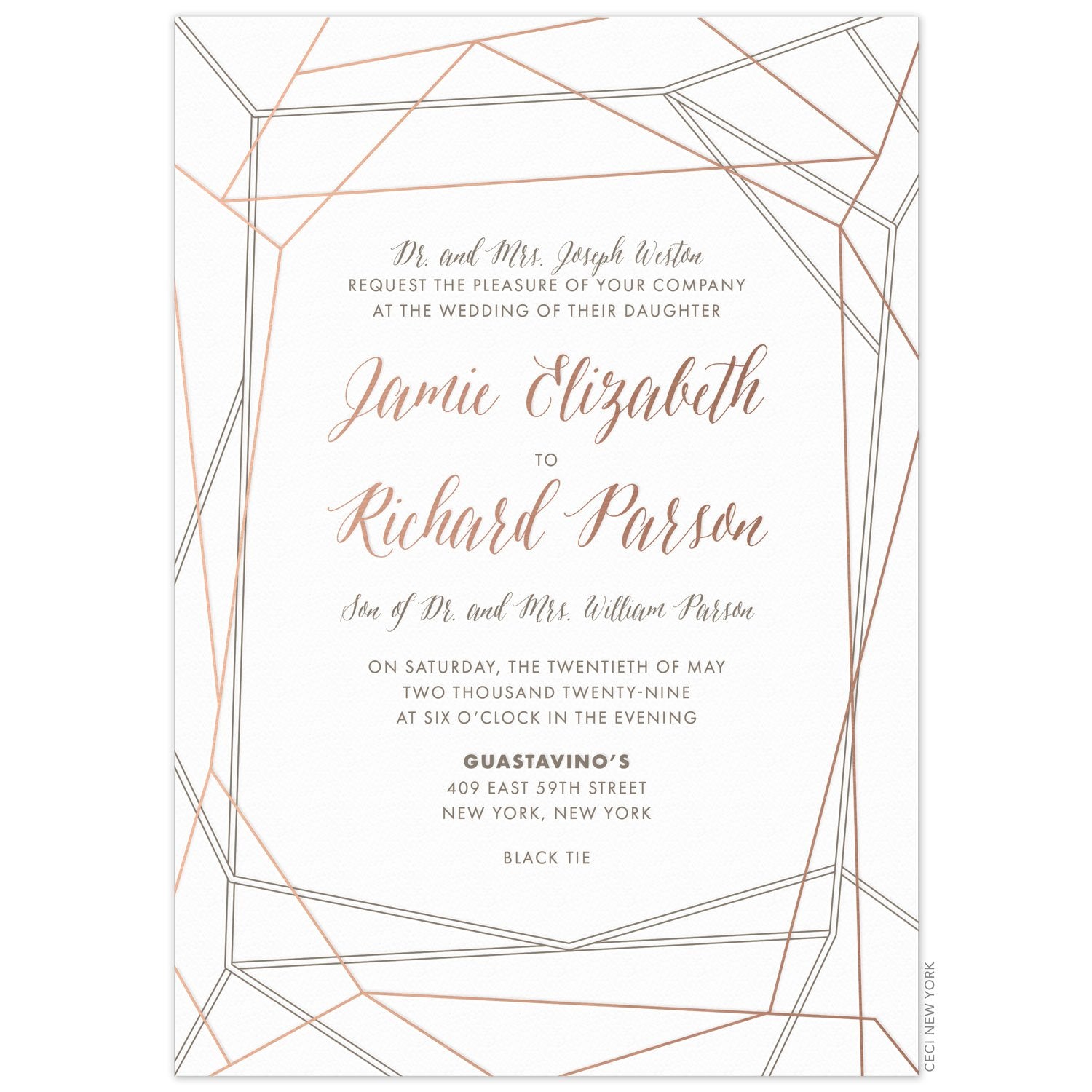 Diamond Wedding Invitations