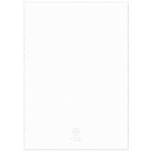 Load image into Gallery viewer, the back of a blank  white paper invitation