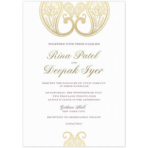 100 Pack Blank Invitation Cards with Envelopes, India