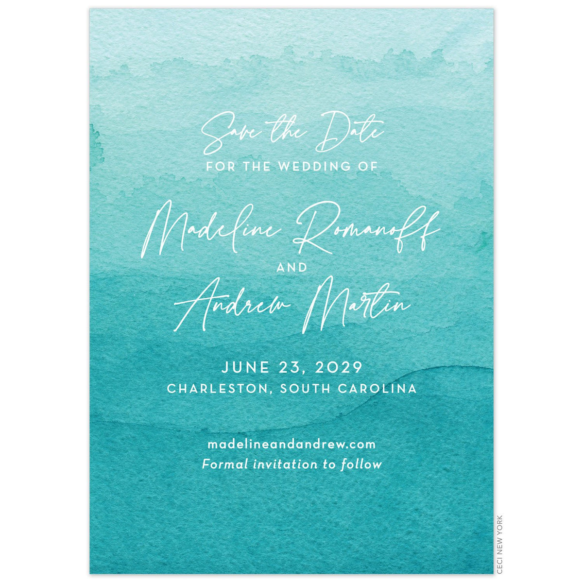 Seaside Save the Date – Ceci New York